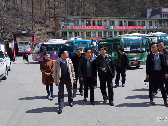 市運管局何濤局長一行檢查我站